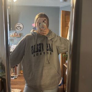 Gray and Navy Las Vegas Nevada Hoodie